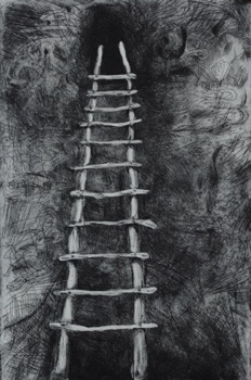 Ladder Bryce Canyon
Etching 
300mm x 200mm
2011